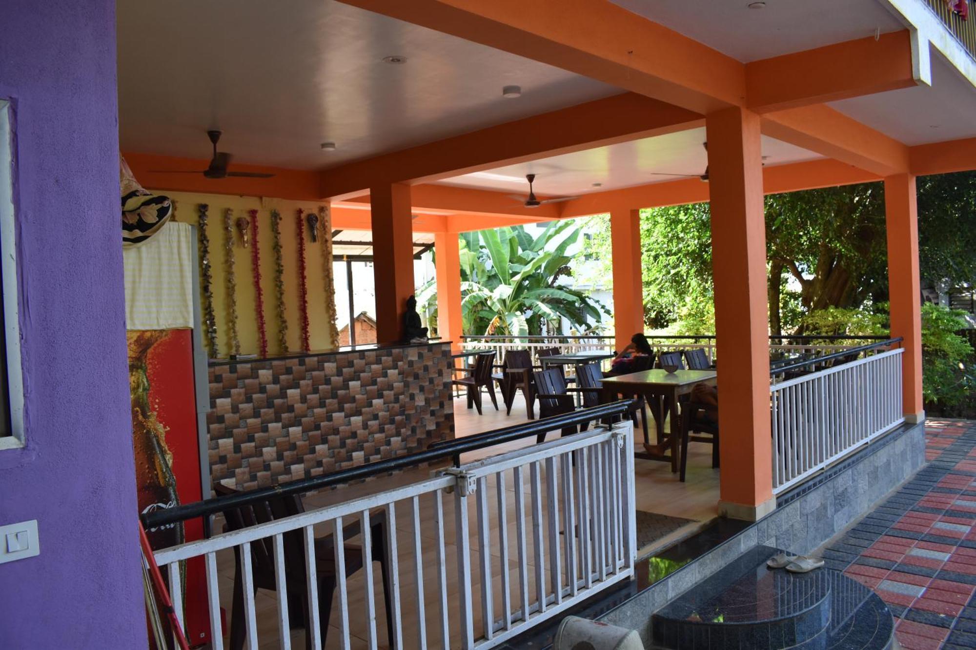 Gundappa Cafe Gokarna Kudle Beach المظهر الخارجي الصورة